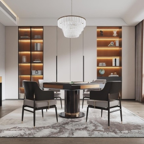 现代娱乐室3D模型下载